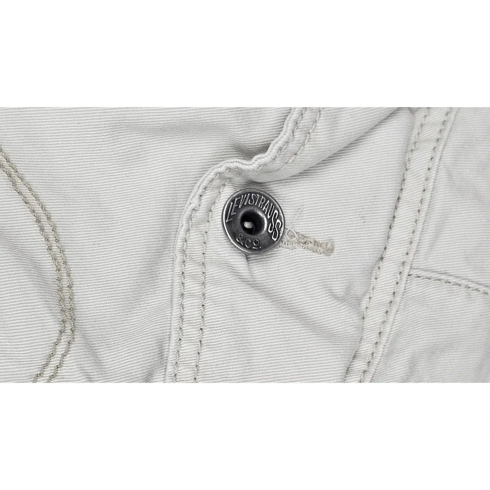 Vintage Y2K Levi Strauss Shorts Mens 40 Tan Cargo Relaxed‎ Utility Gorpcore